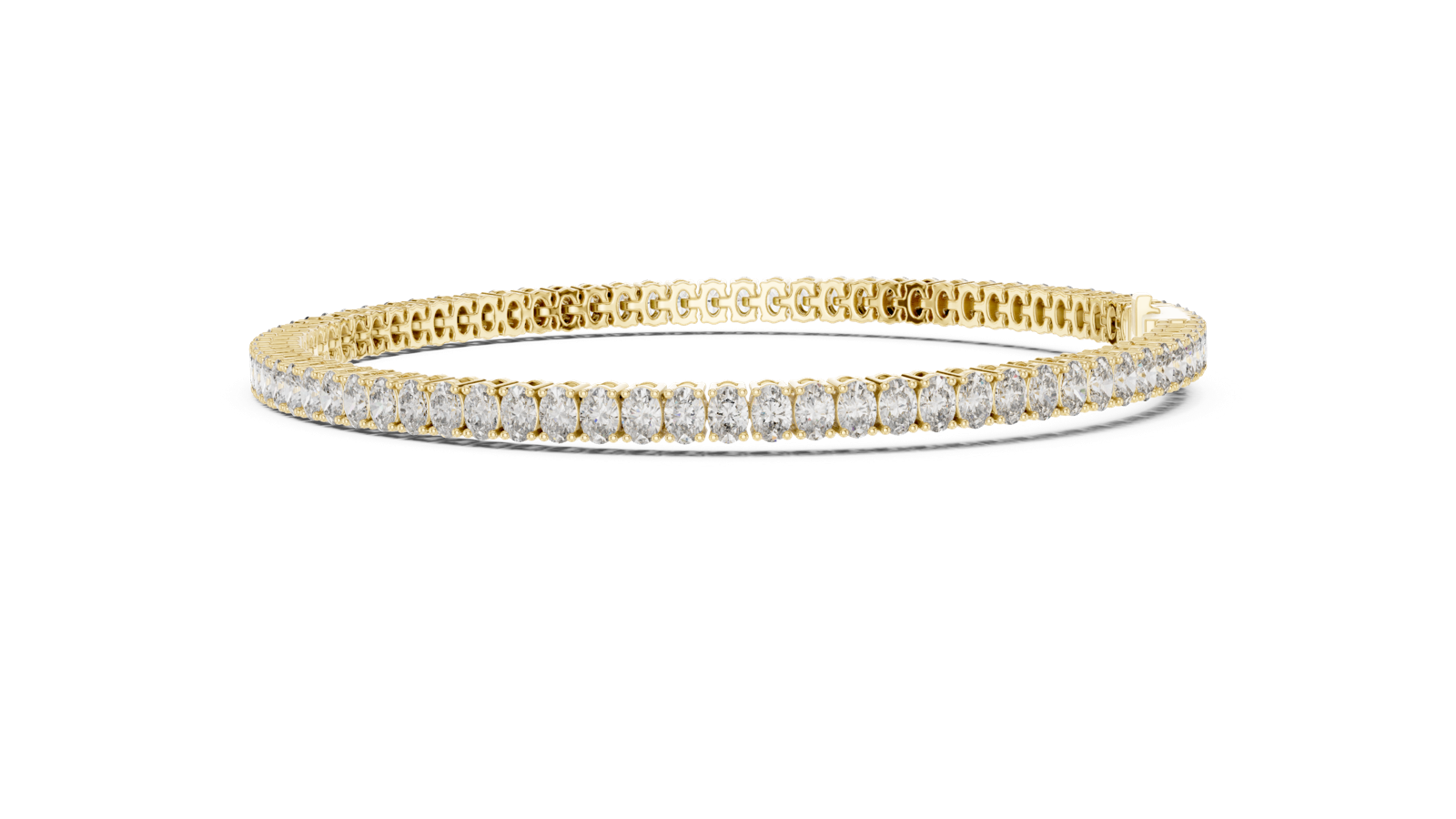 Gold Bracelet GLBR-0007, Yellow Gold, view 3