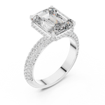 Gold Pendant 9-10022L_30, White Gold, view 2