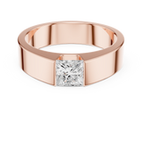 Gold Men's Ring GGR-0013, Rose Gold, view 4