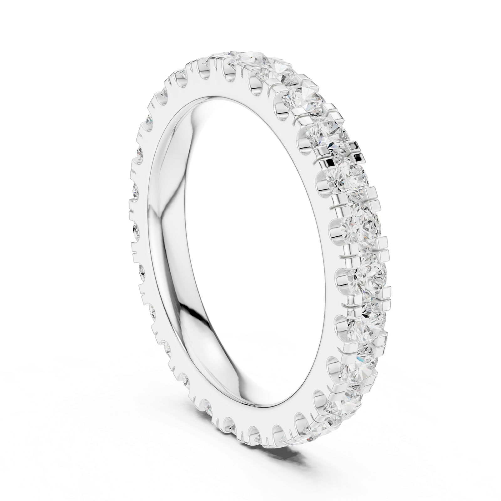 Gold Ring DDLR-607, White Gold