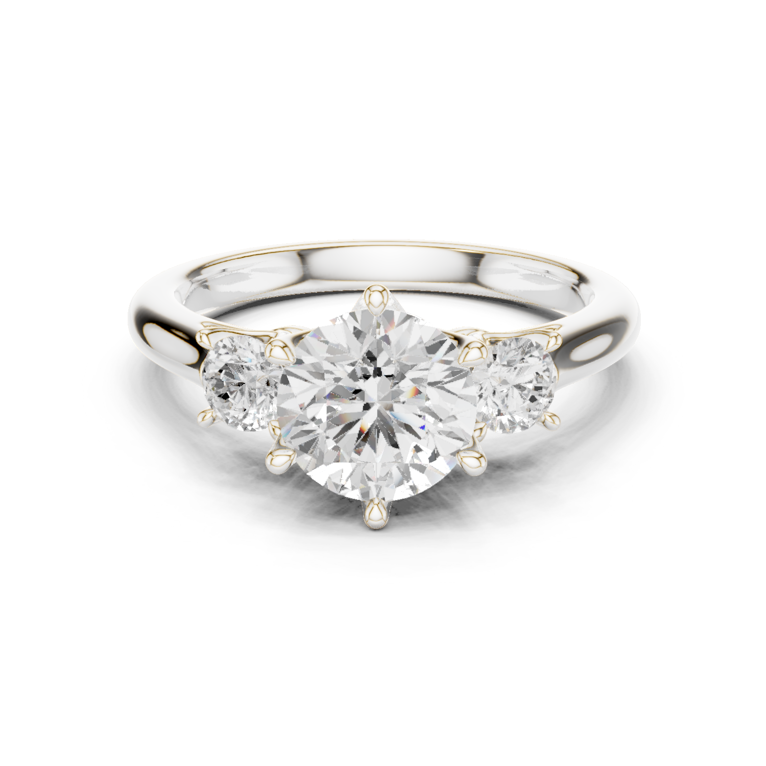 Gold Ring DDLR-920, White Gold