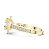 Gold Ring DDLR-417, Yellow Gold, view 3