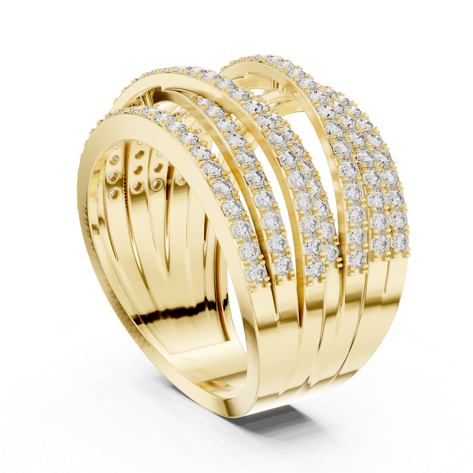 Gold Pendant 9-10039L_SS7, Yellow Gold, view 1