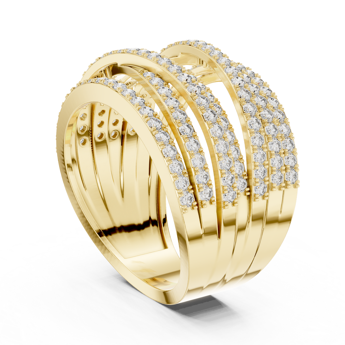 Gold Pendant 9-10039L_SS7, Yellow Gold, view 1