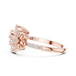 Gold Ring LR-01 (59), Rose Gold, view 3
