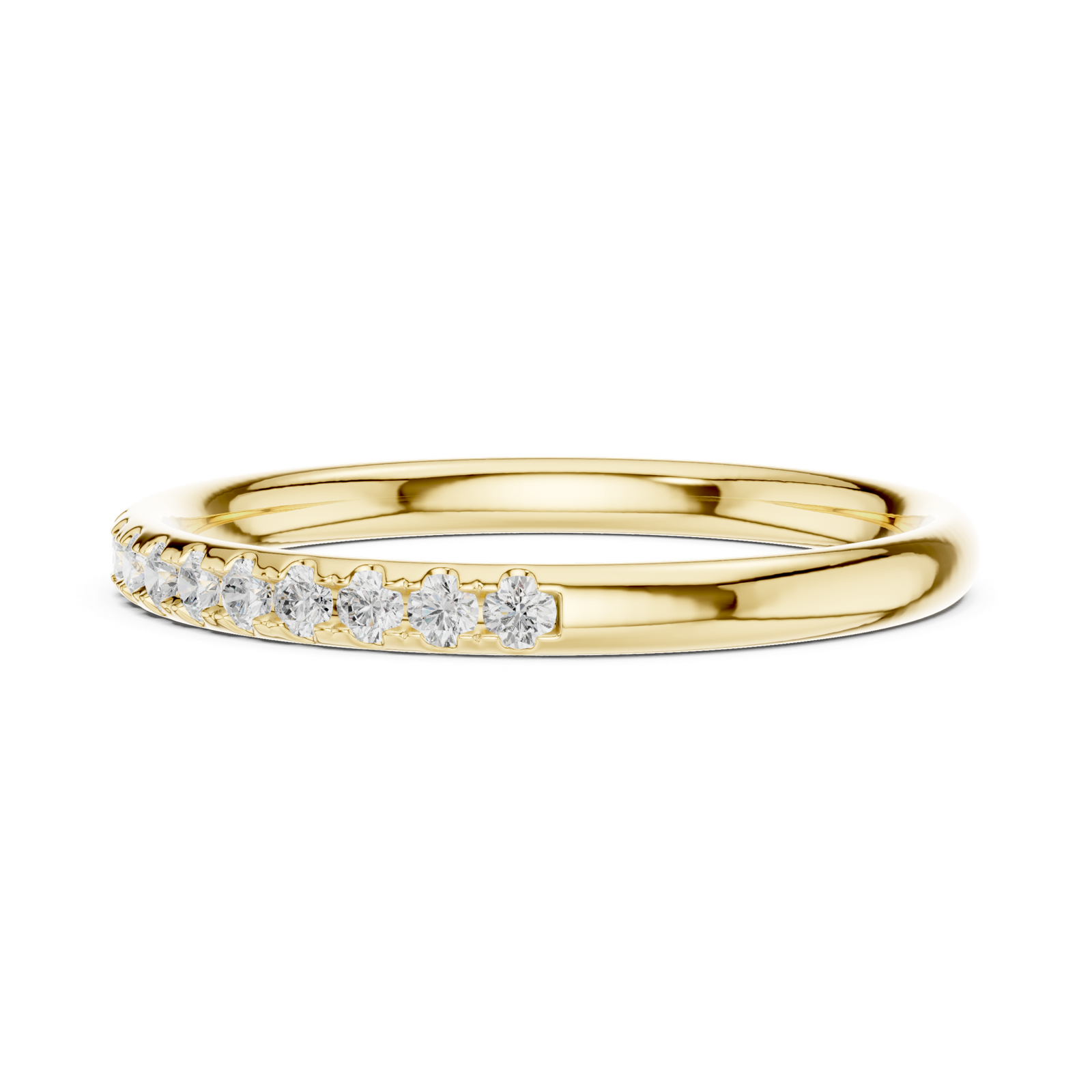 Gold Ring DDLR-793, Yellow Gold, view 3