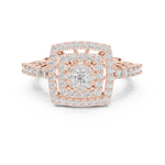 Gold Pendant 19-120034L, Rose Gold