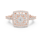 Gold Pendant 19-120034L, Rose Gold