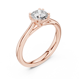Gold Ring DDLR-550, Rose Gold, view 2