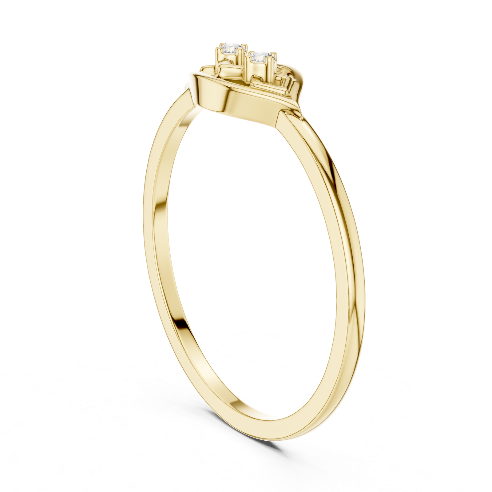 Gold Ring DR-6187, Yellow Gold