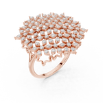 Gold Ring SBWR(47), Rose Gold, view 2
