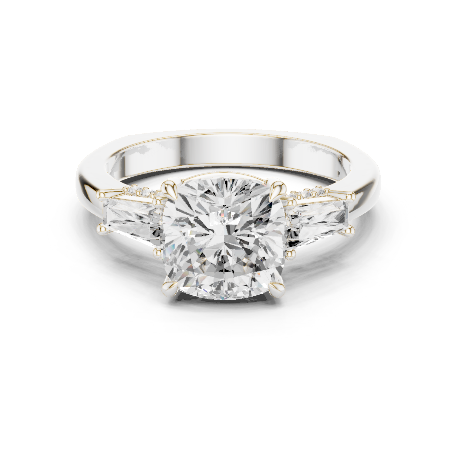 Gold Ring DDLR-271, White Gold