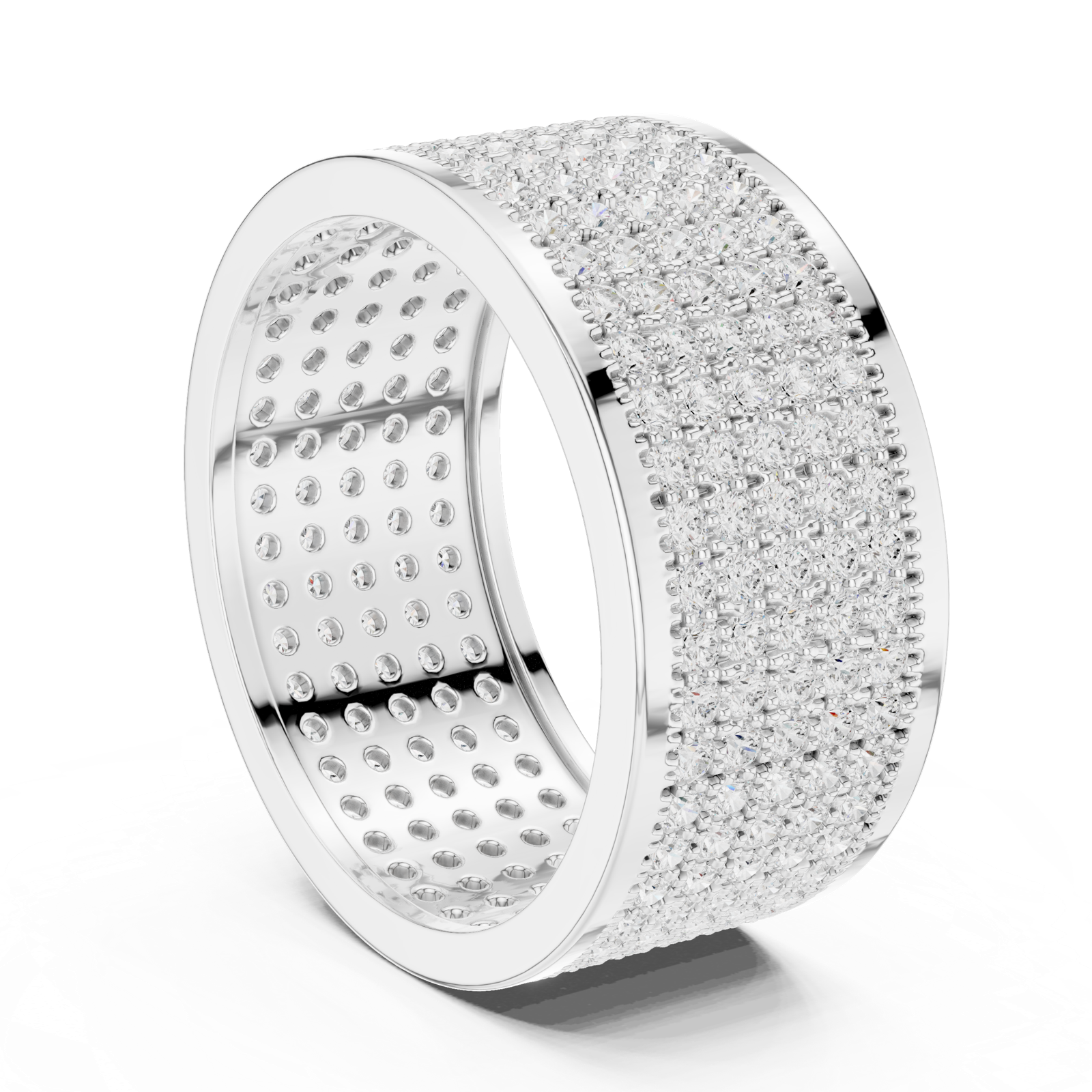 Gold Ring SBMR(22), White Gold, view 1