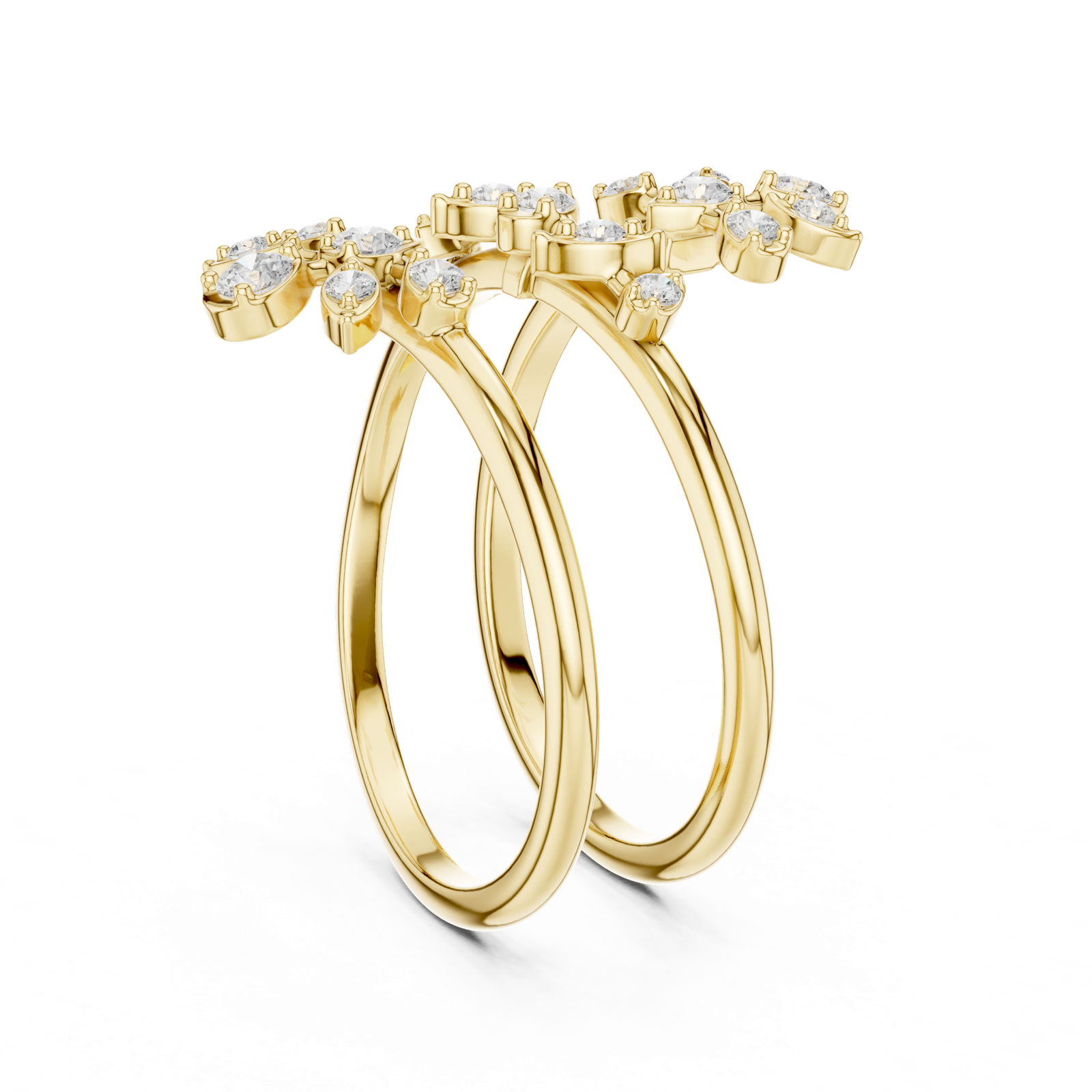 Gold Ring SBWR(60), Yellow Gold, view 1
