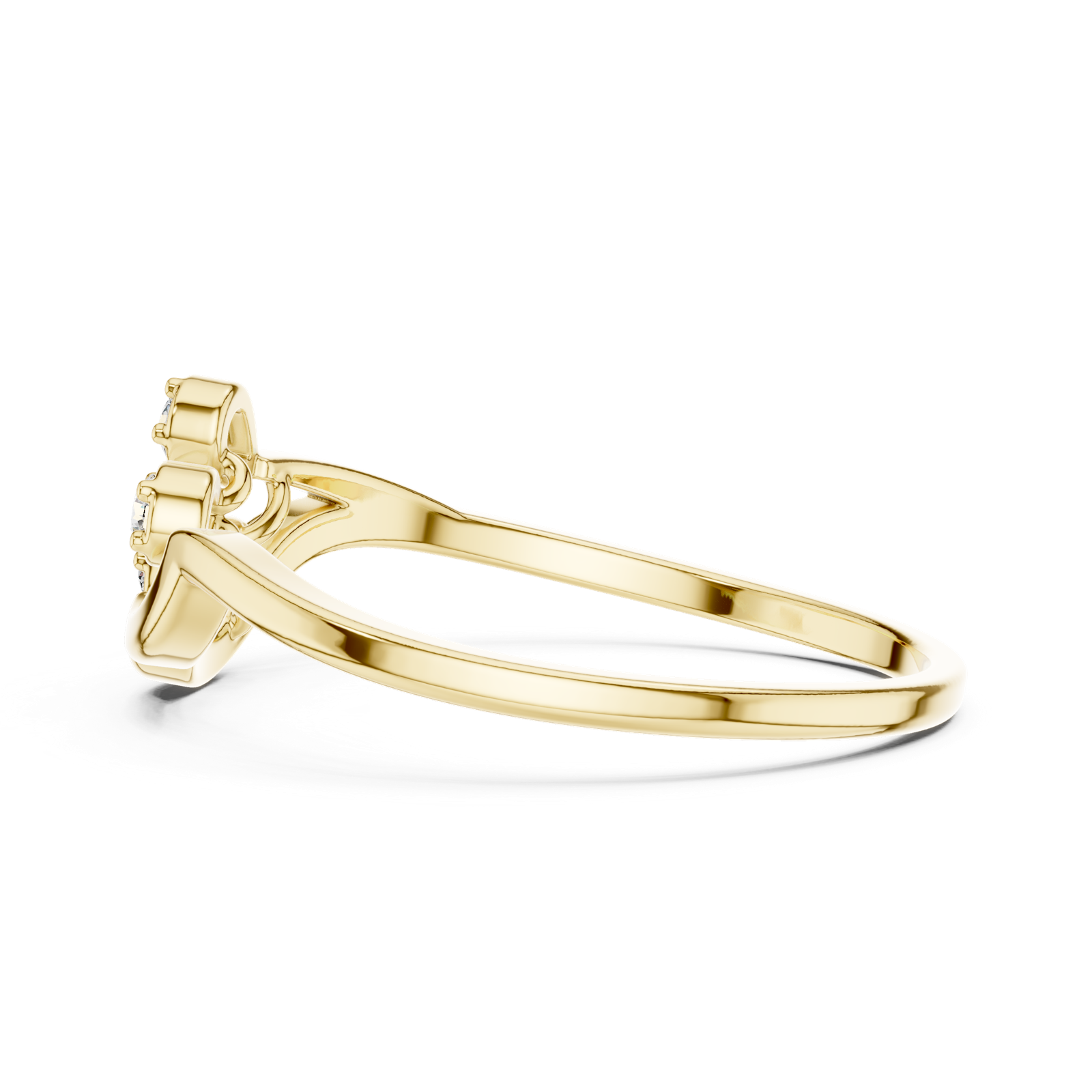 Gold Ring 1 (220), Yellow Gold, view 3