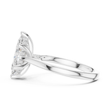 Gold Ring DDLR-985, White Gold, view 3