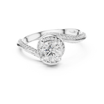 Gold Ring LR-0279, White Gold