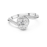Gold Ring LR-0279, White Gold