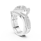 Gold Ring DDLR-353, White Gold