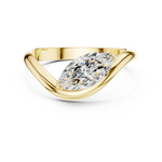 Gold Ring SBWR(30), Yellow Gold, view 4