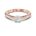 Gold Ring DDLR-838, Rose Gold