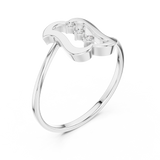 Gold Ring 1 (146), White Gold, view 2