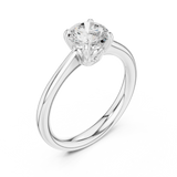 Gold Ring DDLR-566, White Gold, view 2