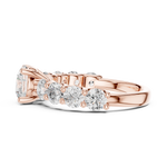 Gold Ring DDLR-657, Rose Gold, view 3
