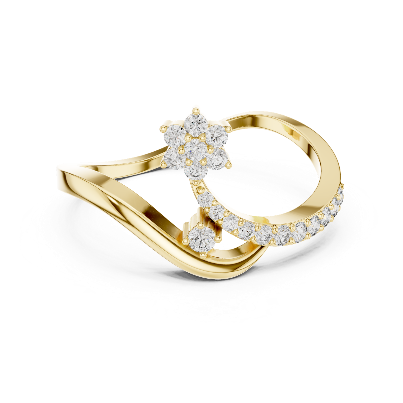 Gold Ring 1 (161), Yellow Gold, view 4
