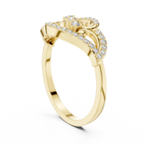 Gold Ring DR-6281, Yellow Gold