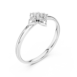 Gold Ring 1 (404), White Gold, view 2