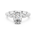 Gold Pendant 9-10031L_SS9, White Gold
