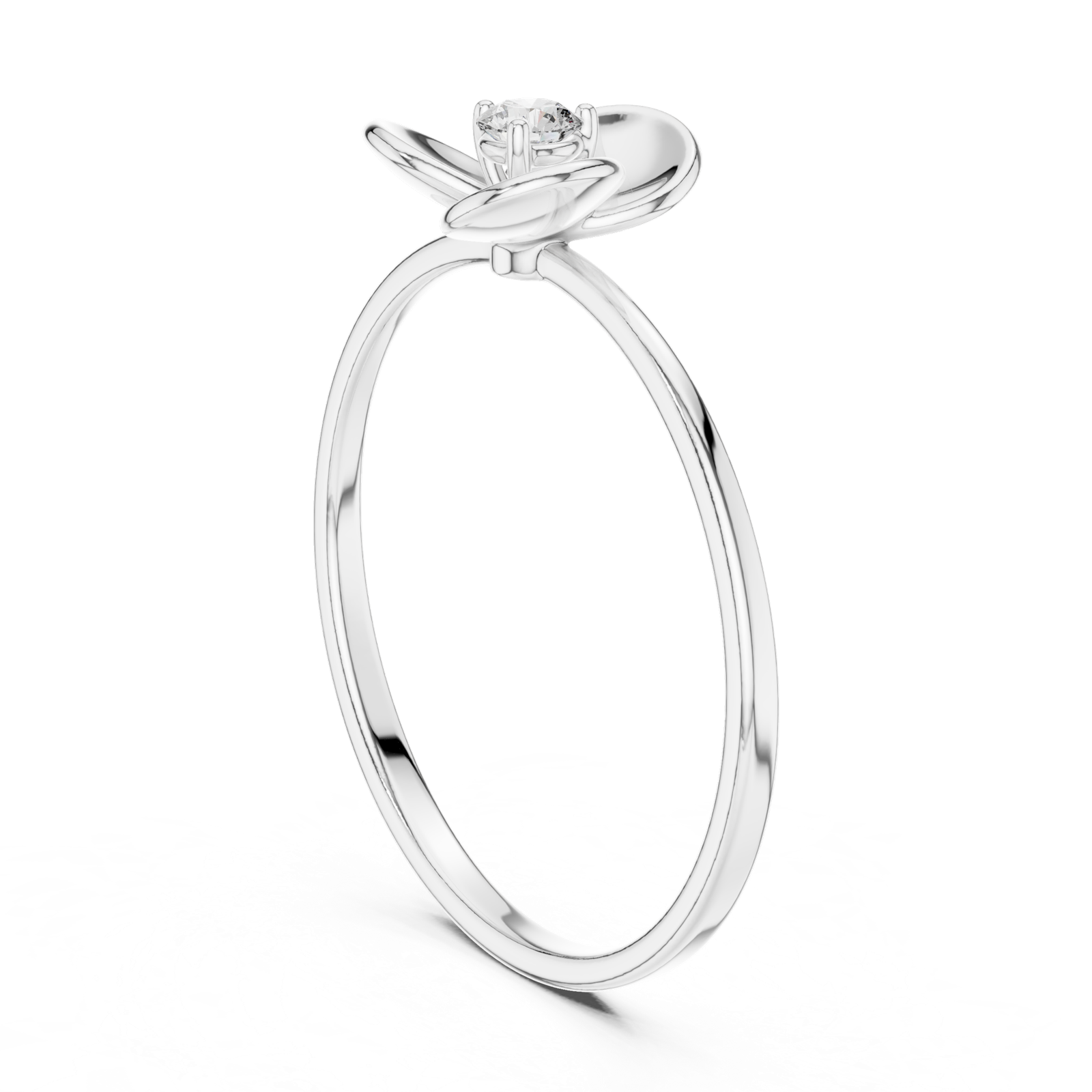Gold Ring 1 (192), White Gold