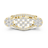 Gold Ring DDLR-753, Yellow Gold, view 4