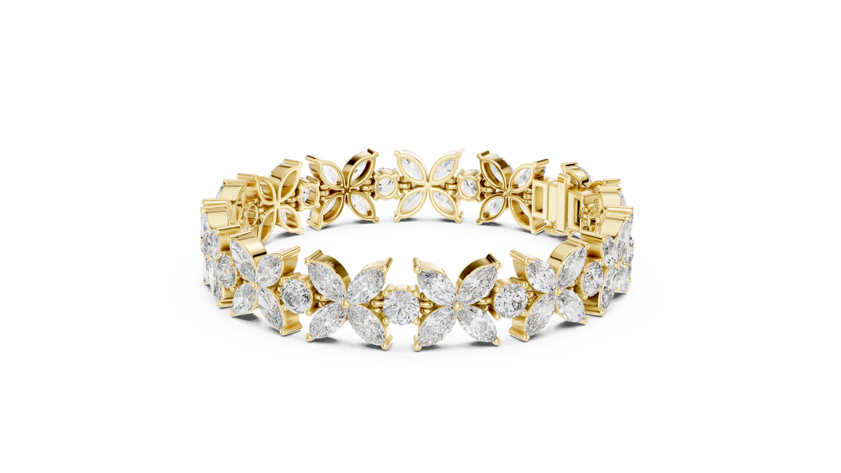 Gold Bracelet 57-CAD, Yellow Gold, view 1