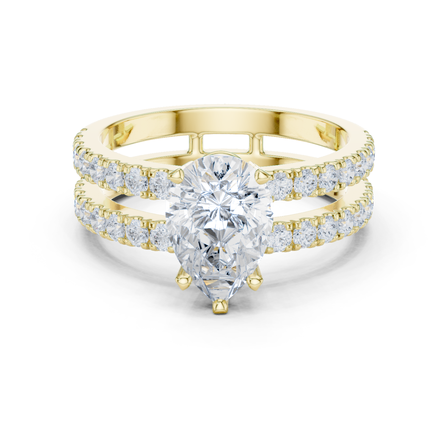 Gold Ring DDLR-1094, Yellow Gold