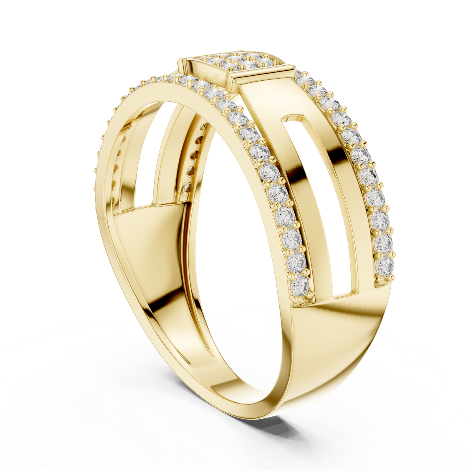 Gold Ring LR-01 (22), Yellow Gold