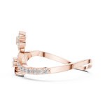 Gold Ring 1 (161), Rose Gold, view 3