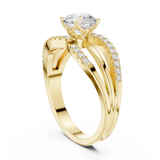 Gold Ring DDLR-356, Yellow Gold