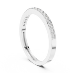 Gold Ring ALR-72, White Gold
