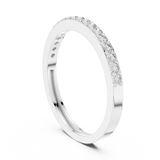 Gold Ring ALR-72, White Gold