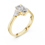 Gold Ring 00001L (26), Yellow Gold, view 2