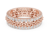 Gold Ring R40, Rose Gold, view 4