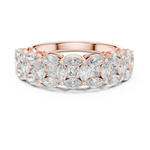 Gold Ring DDLR-246, Rose Gold, view 4