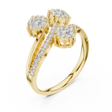 Gold Ring 19-120019L, Yellow Gold, view 2