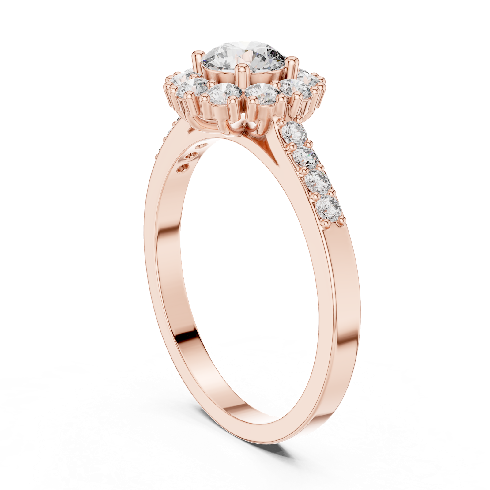 Gold Ring ALR-66, Rose Gold