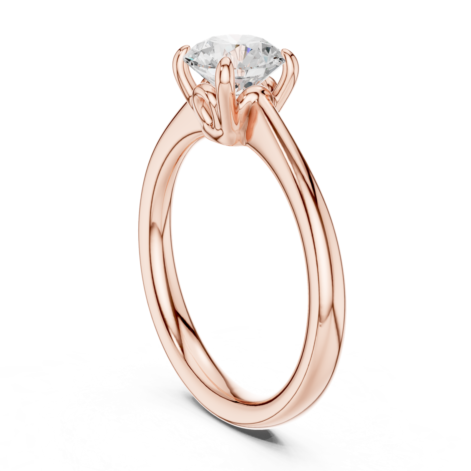 Gold Ring DDLR-566, Rose Gold