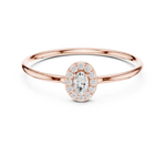 Gold Ring Ledis Ring, Rose Gold, view 4
