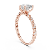 Gold Ring DDLR-396, Rose Gold