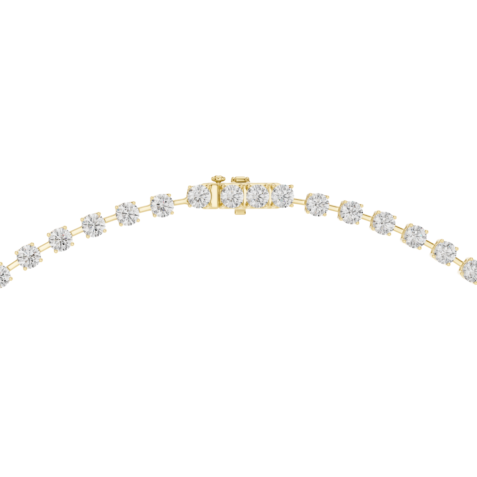 Gold Necklace GNK-0046, Yellow Gold, view 4